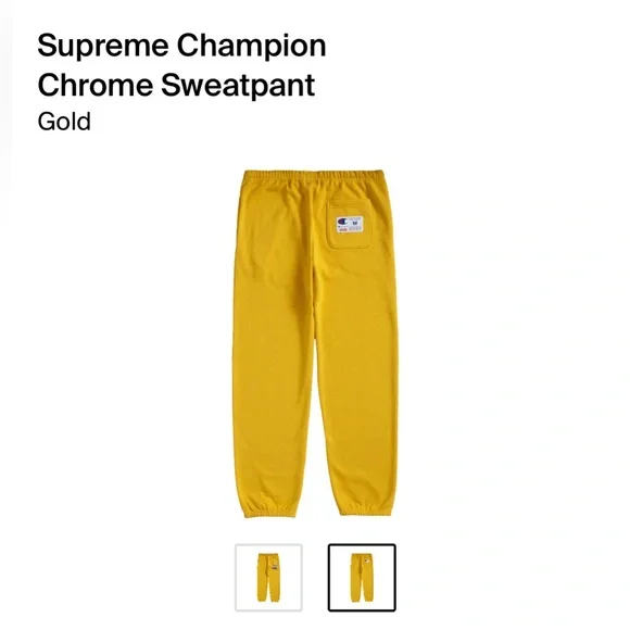 Supreme/ Champion sweatpants medium